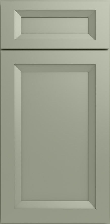 US Cabinet Depot Oxford Sage cabinet door sample