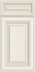 Casselberry Antique White finish sample