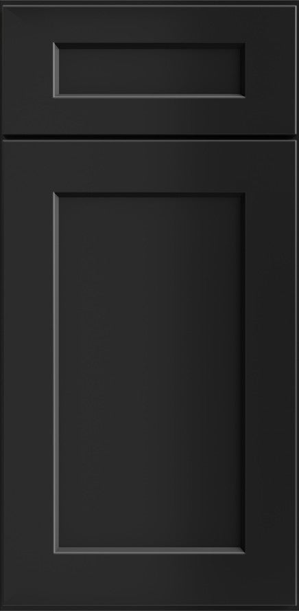 Shaker Black finish sample
