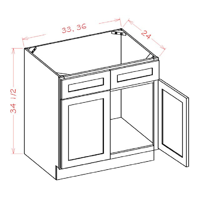 SB33 technical drawing