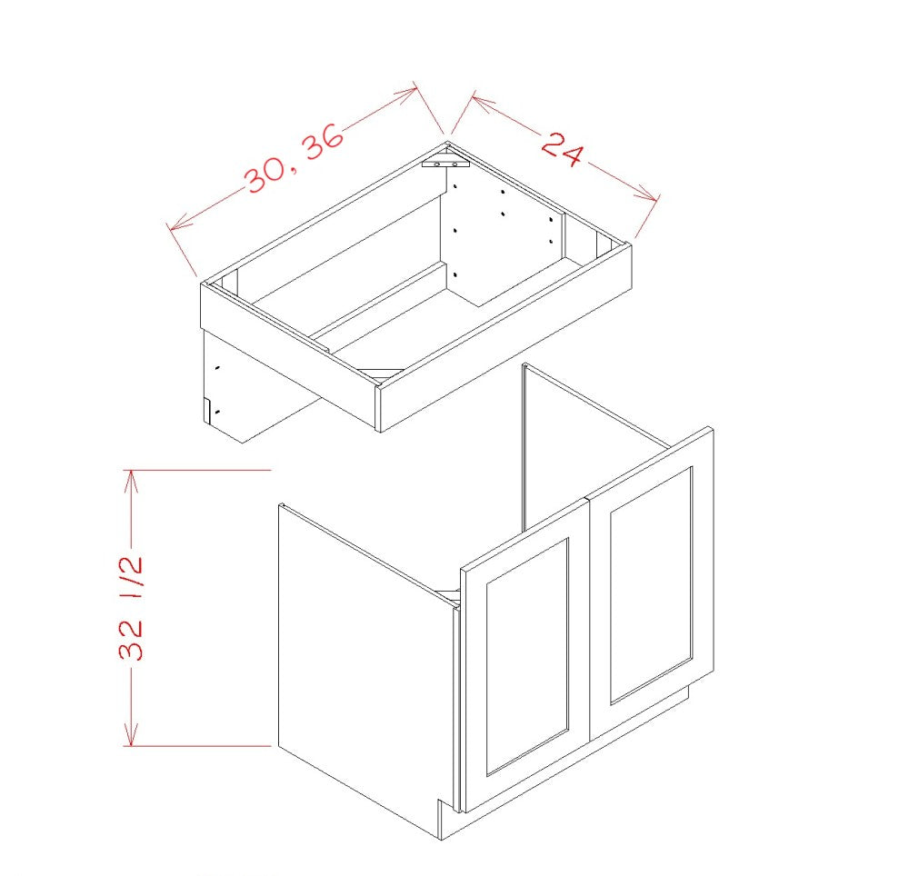 SB30SADA technical drawing