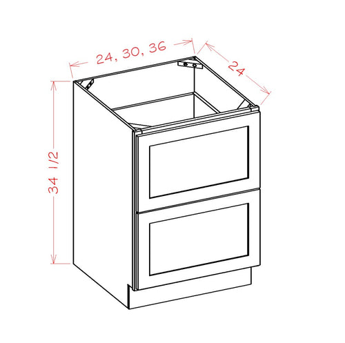 2DB24 technical drawing