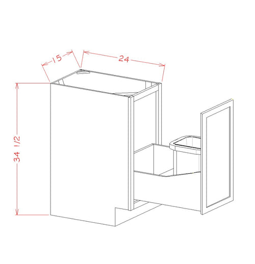 B15FHTCPO technical drawing