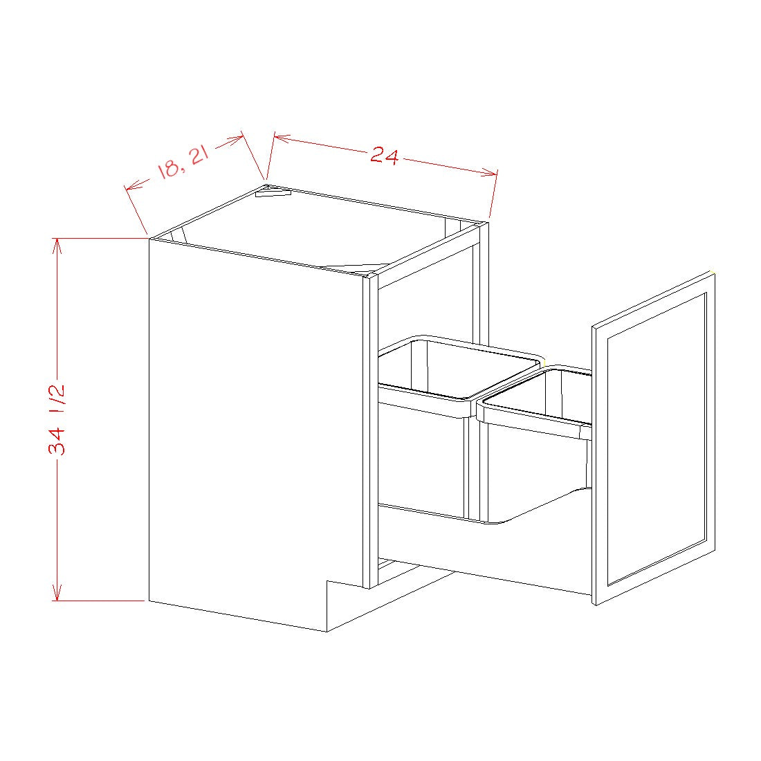 B18FHTCPO technical drawing
