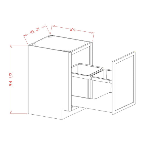 B18FHTCPO technical drawing