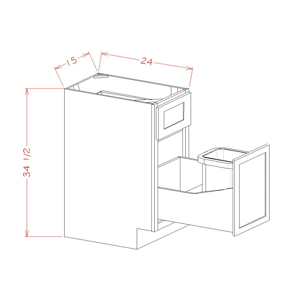 B15TCPO technical drawing