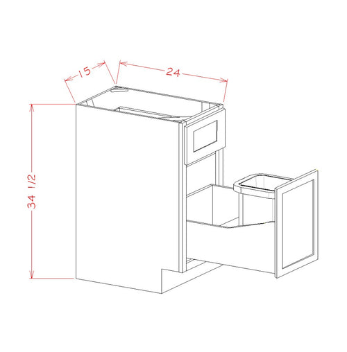 B15TCPO technical drawing