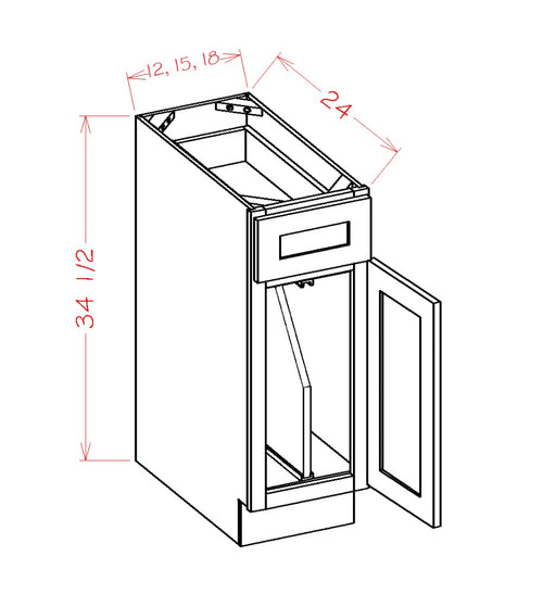B12TD technical drawing