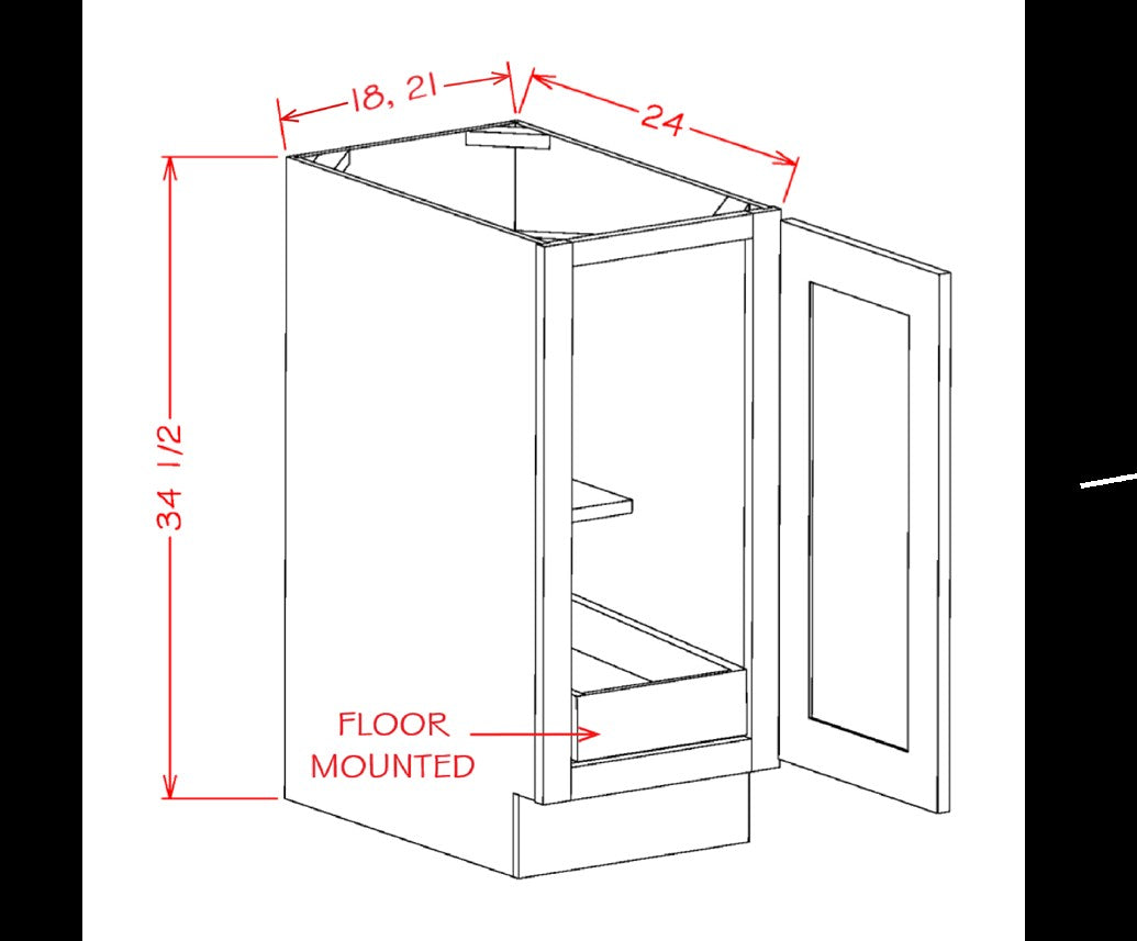 B18FH1RS technical drawing