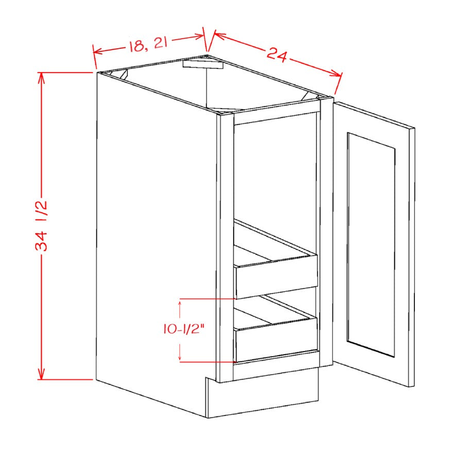 B18FH2RS technical drawing