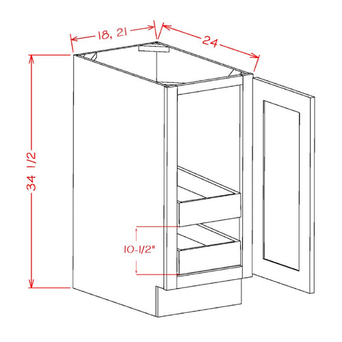 B18FH2RS technical drawing