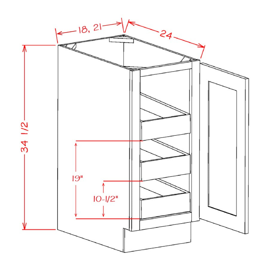 B18FH3RS technical drawing
