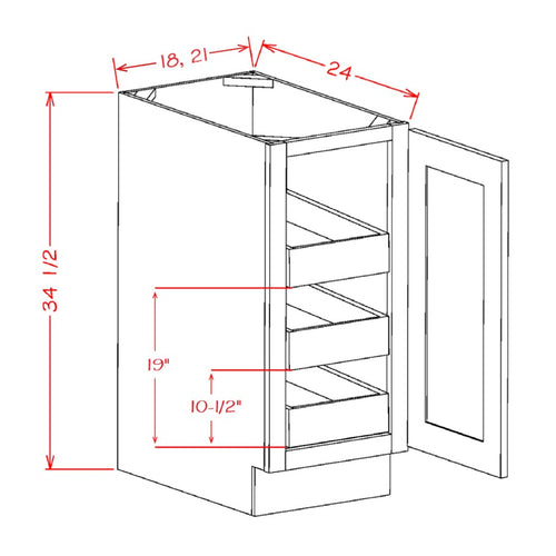 B18FH3RS technical drawing
