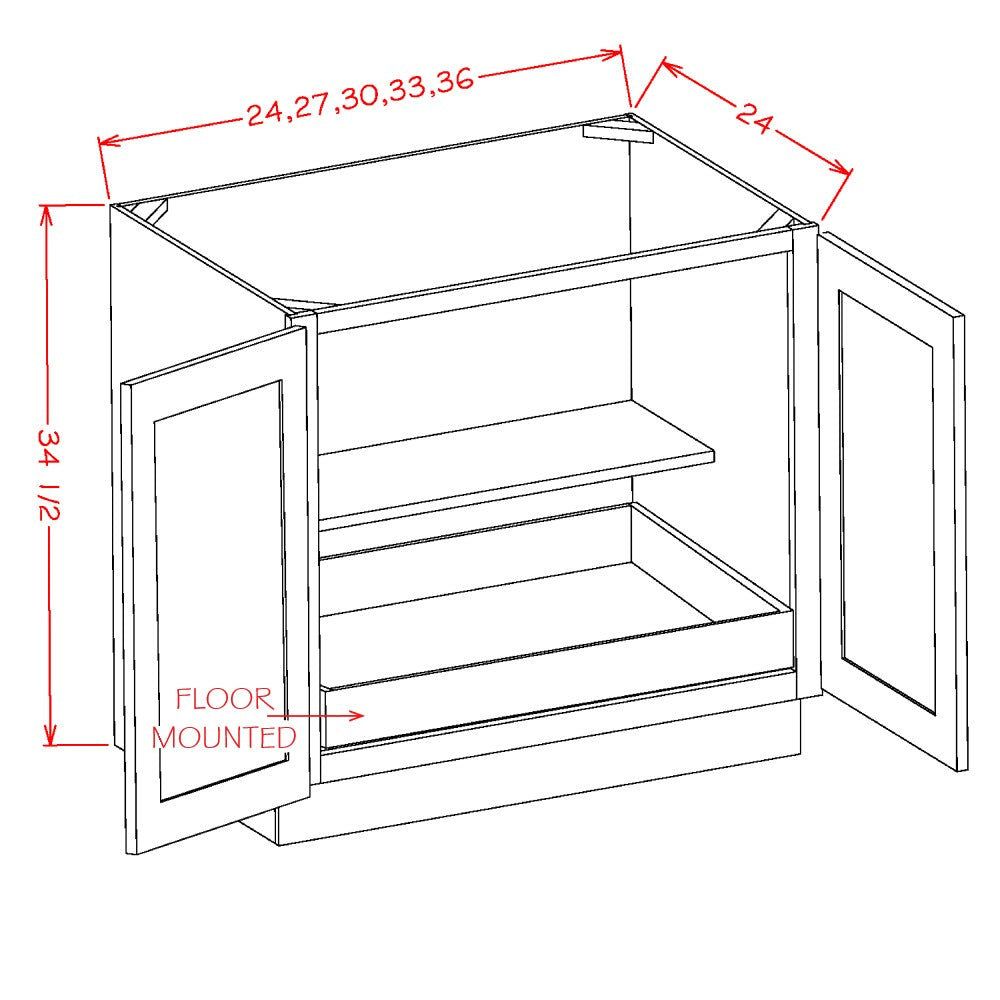 B24FH1RS technical drawing
