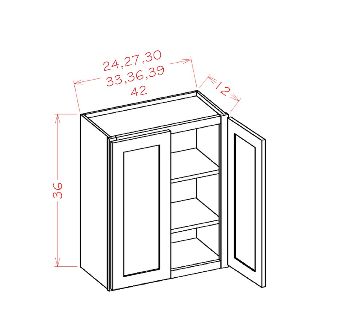 W2436 technical drawing
