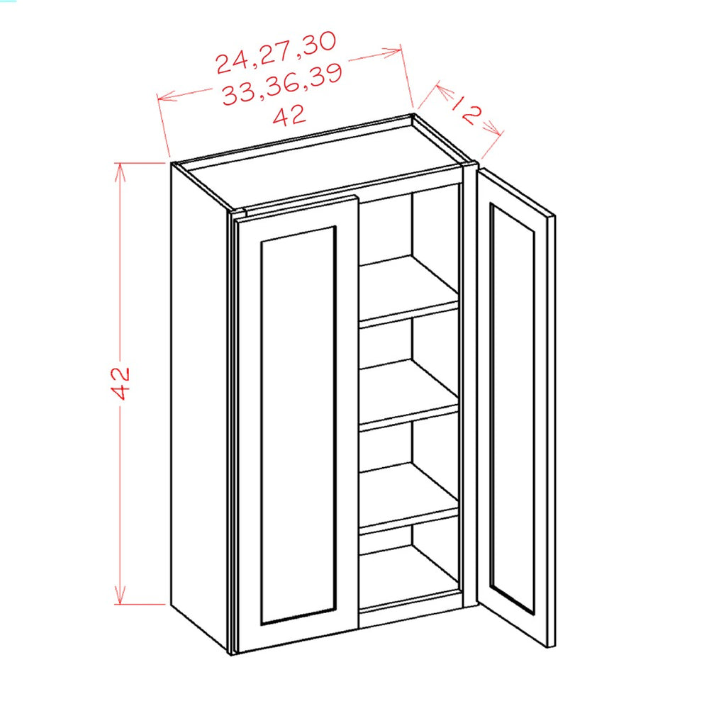 W2442 technical drawing