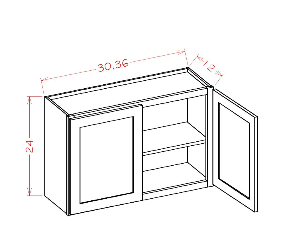 W3024 technical drawing