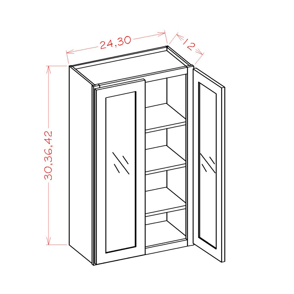 W2430GD technical drawing