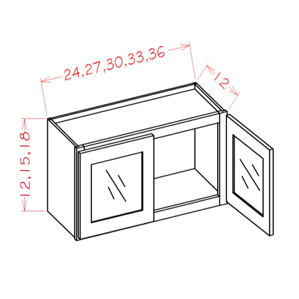 W2412GD technical drawing