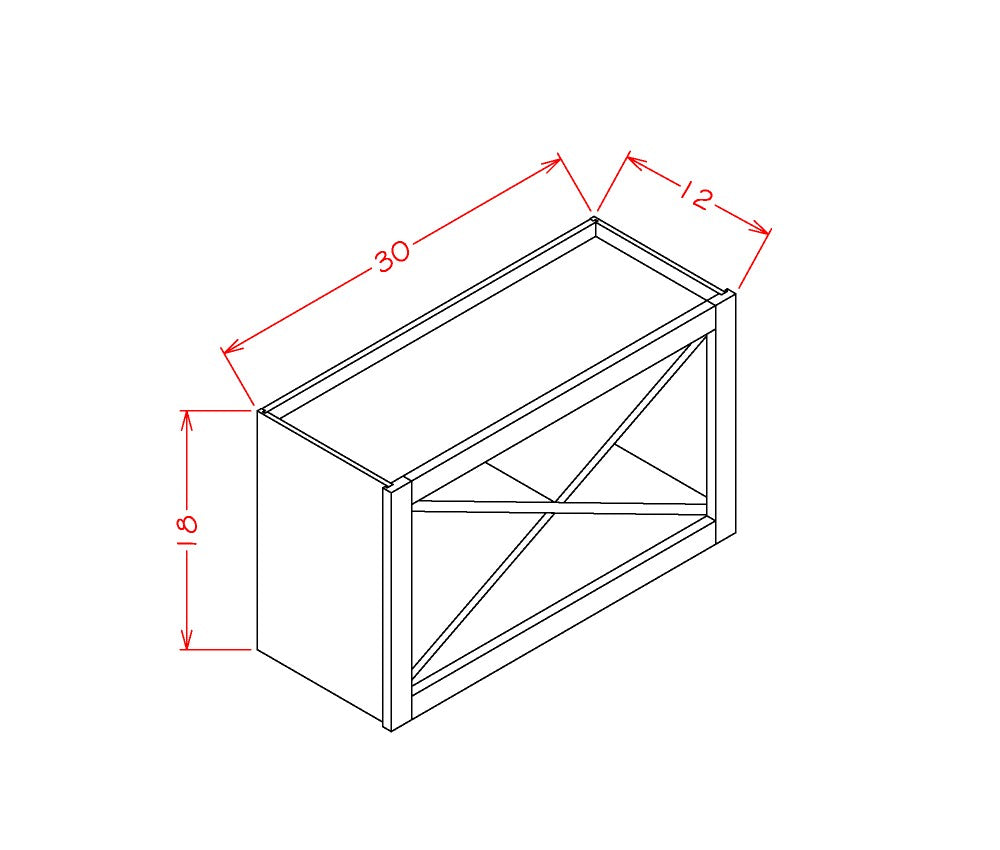 WXR3018 technical drawing