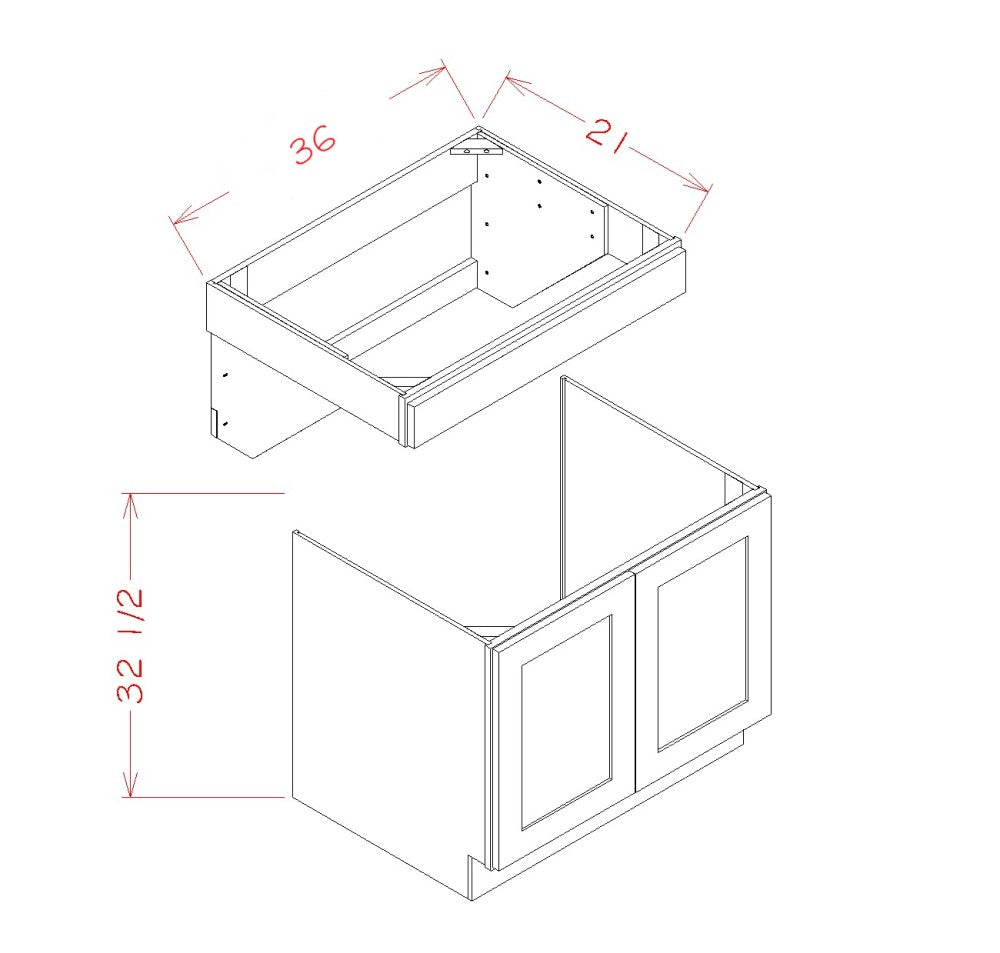 VS36ADA technical drawing