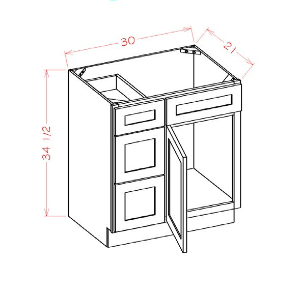 V3021DL technical drawing
