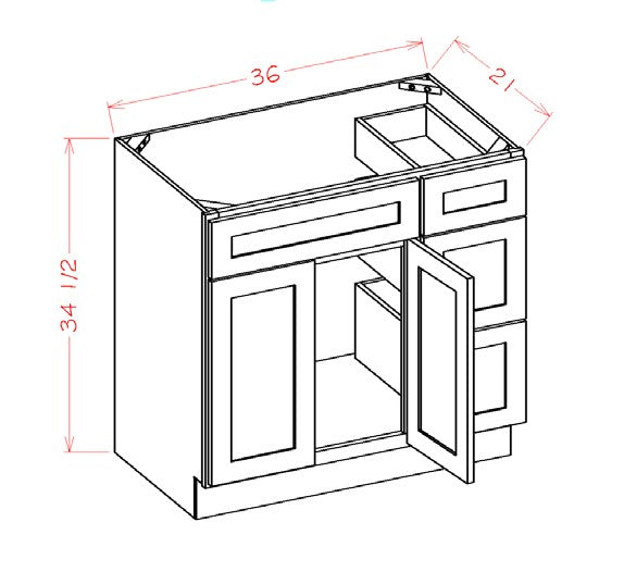 V3021DR technical drawing