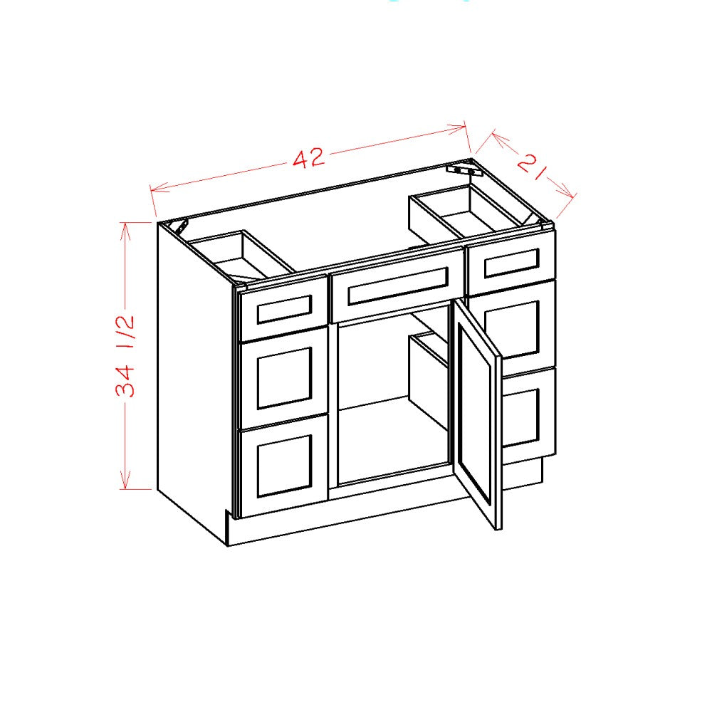 VDDB42 technical drawing